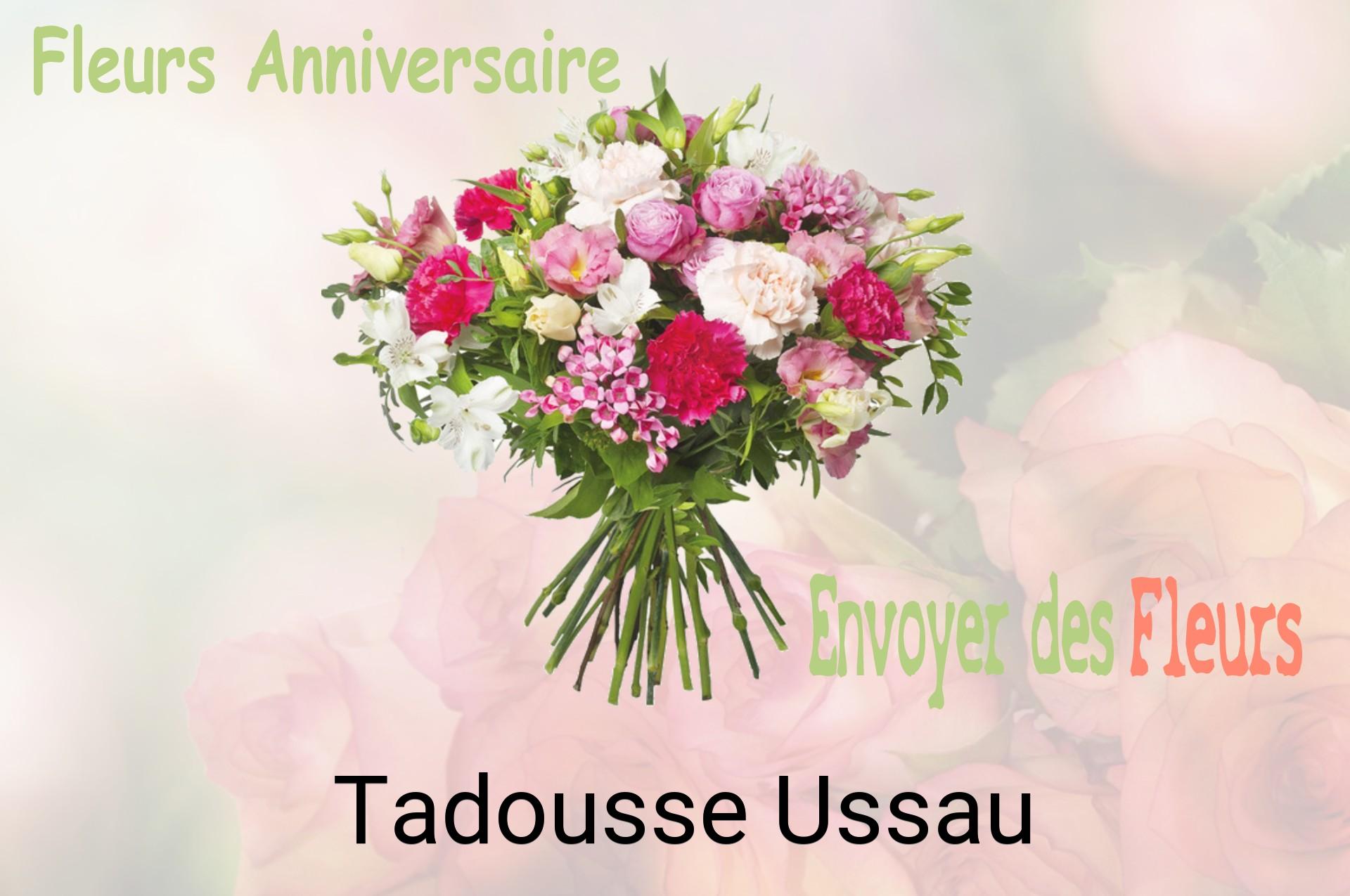 Bouquet de fleurs d’anniversaire livré à Tadousse-Ussau