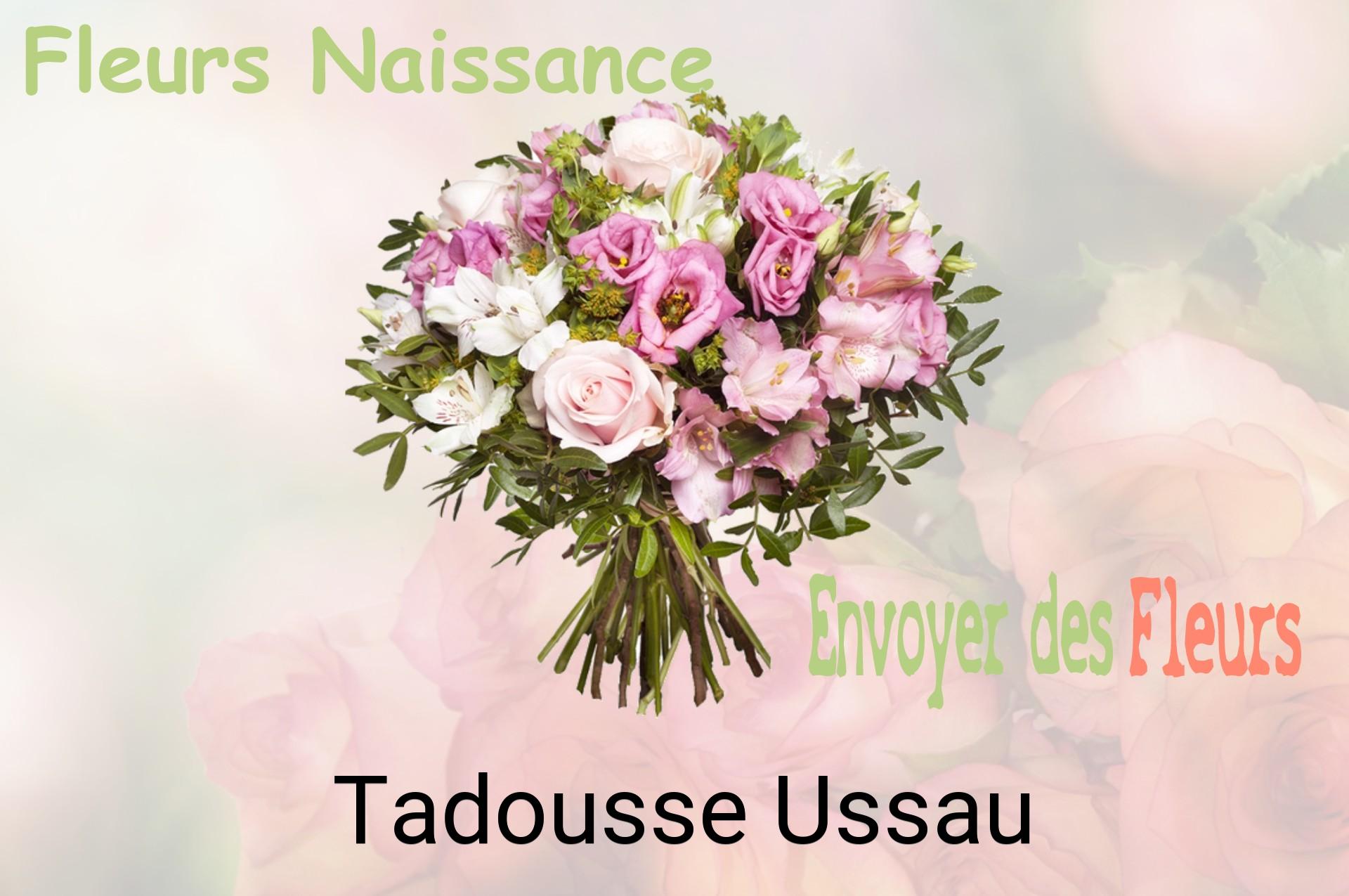 Bouquet de fleurs de naissance livré à Tadousse-Ussau